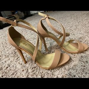 Heels used once only